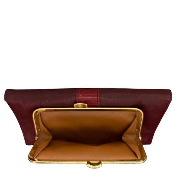 John Weitz Signature Collection, Vintage Wallet, Burgandy, Great Condition - Picture 3 of 8
